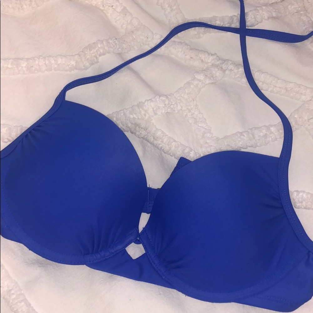 Target Halter Push-up Swim Top